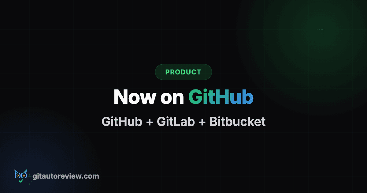 Git AutoReview Now Supports GitHub